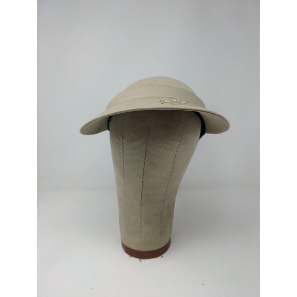 Womens High Spirits Sun Visor Hat Tan Palm Desert California Los Caballeros - Picture 2 of 8